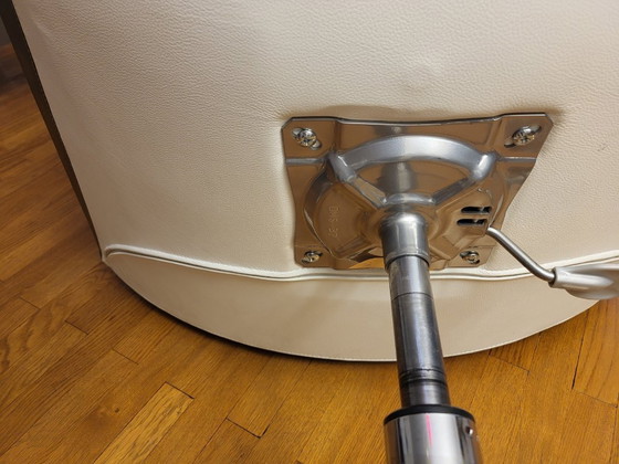 Image 1 of Kastel Kayak fauteuil in wit leer, Italië