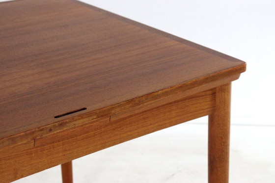 Tavolo da pranzo quadrato allungabile in teak Poul Hundevad, stile vintage danese. – Set da pranzo, Wood (photo 11 of 24)