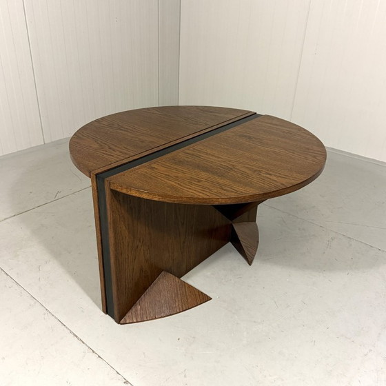 Image 1 of Art Deco architectural folding coffee table