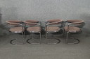 4 CHAISES MID Century MODERN DESIGN CHAISE DE CUISINE DANISH 60s VINTAGE RETRO 60s ARMCHAIR