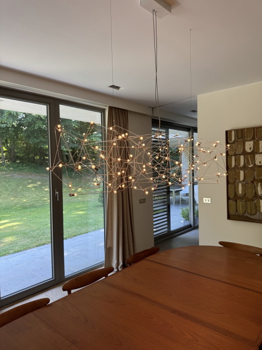 Unique pendant lamp , custom made by Jan Pauwels