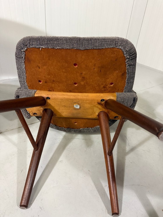 Image 1 of 4 X sillas de comedor Cees Braakman FT30 Pastoe, Países Bajos 1950