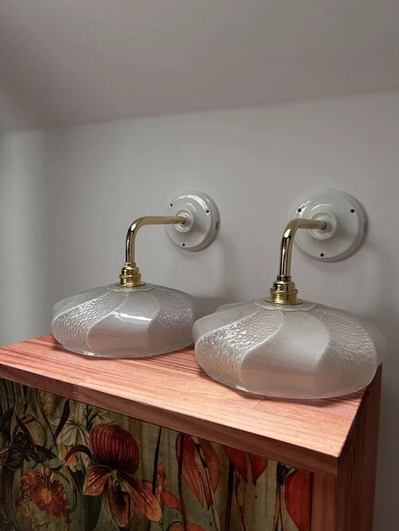 Image 1 of Pairs Of Vintage Wall Sconces