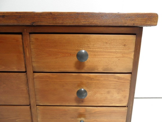 Vintage Brutalist Ladekast – Ladekasten, Wood (photo 3 of 10)
