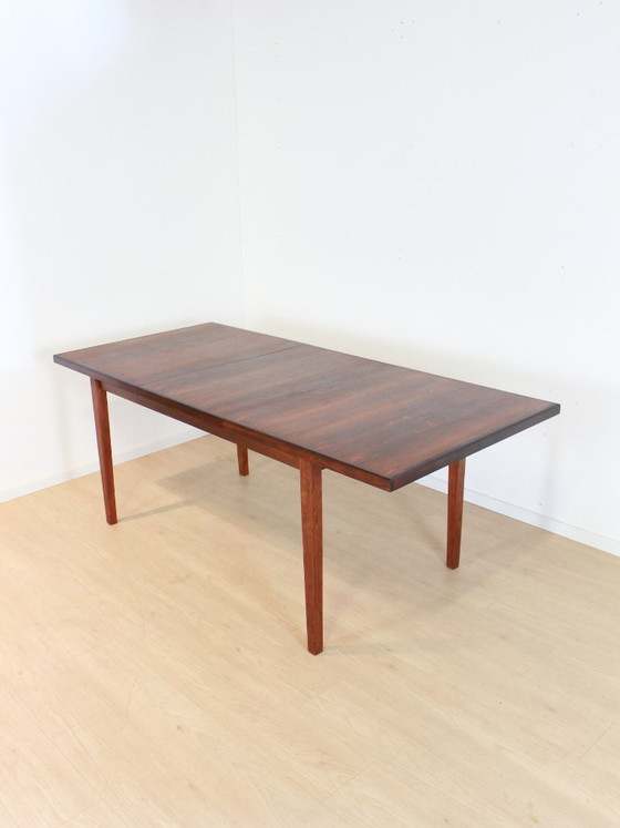 Vintage Rosewood Dining Table (Extendable) – Topform (photo 7 of 14)