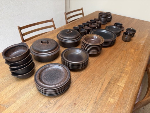 Arabia Ruska Vintage Tableware Set by Ulla Procopé – Scandinavian Mid-Century Design