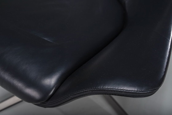 Image 1 of Set di poltrone in pelle di Rodolfo Dordoni per Matteo Grassi, anni '90