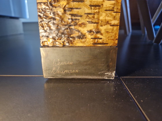 Image 1 of Esstisch mit Birkenrindenintarsien