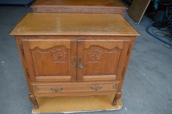 Vintage Chest of Drawers (1970s/80s) – Metal, Wood (photo 7 of 7)