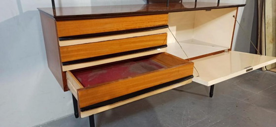 Image 1 of Vintage Italian glossy highboard