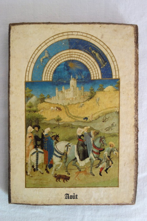 Image 1 of Curiosity: 12 calendar paintings from the Très Riches Heures of the Duc de Berry