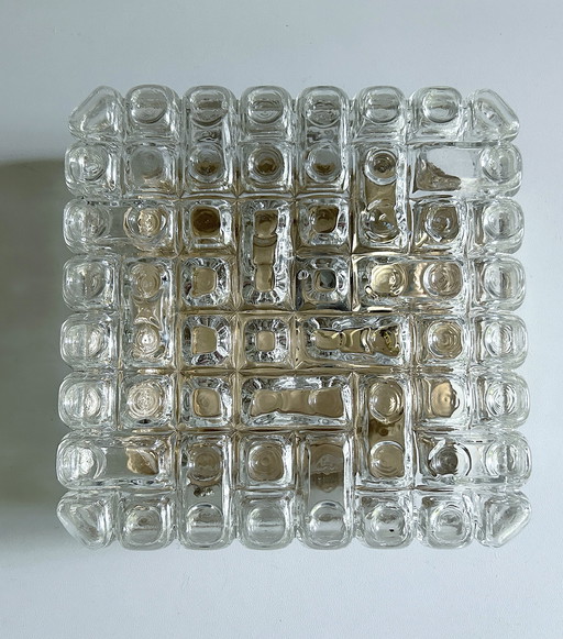 Mid Century Bubble Glass Wandleuchte/Deckenleuchte