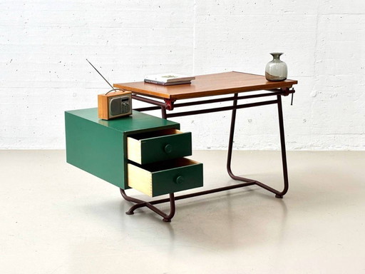 Retro desk by Willy Guhl for BiA, 1950s
