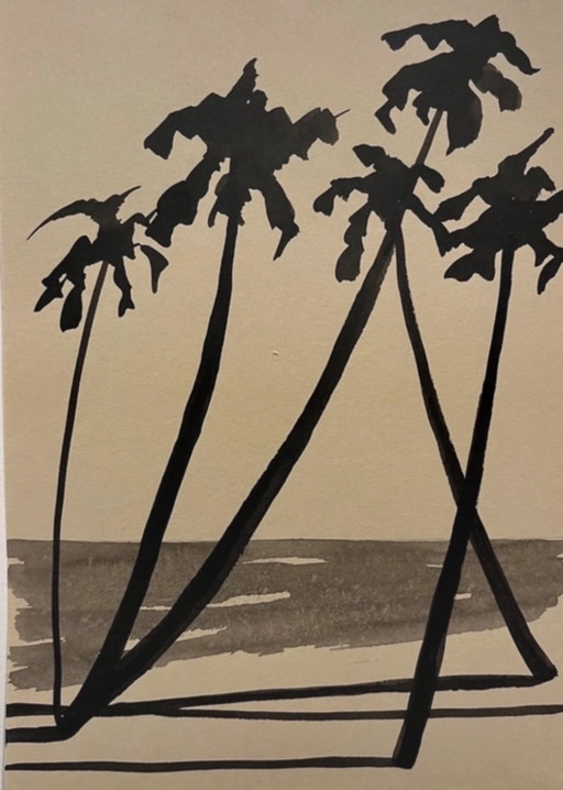 Artist's sketch 21x15cm