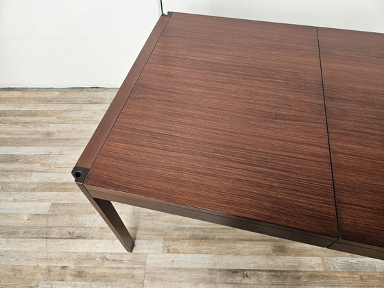 4D uitschuifbare eettafel van Angelo Mangiarotti voor Molteni, 1970 – Molteni&C, Hout (photo 4 of 19)