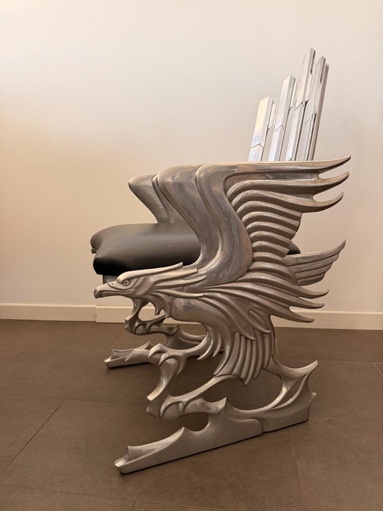 “Eagle Chair” Ray Lewis No. 39/950 – Fauna Collection, USA, Circa 1990 (photo 4 of 5)