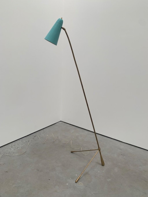 Adjustable Floor Lamp Gilardi & Barzaghi Italy 1950's
