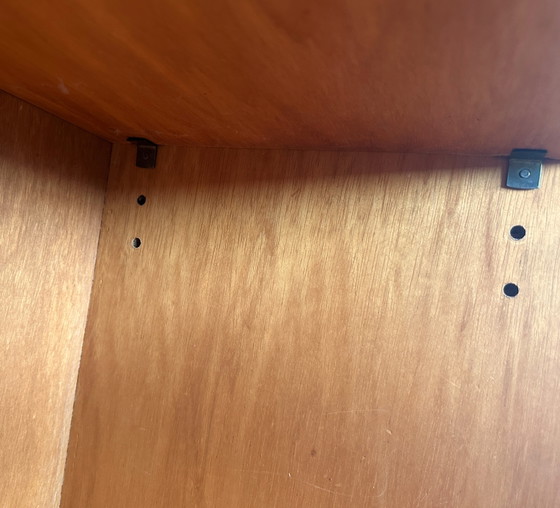 Vintage Pastoe Secretaire/Boekenkast BE04. Cees Braakman – High boards, Wood (photo 10 of 11)