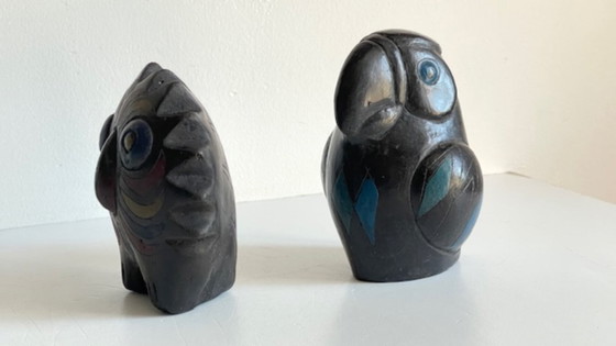 Image 1 of VOGELS Vintage handgemaakte keramiek
