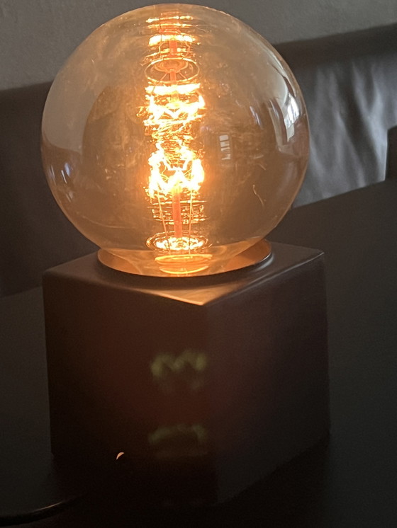 Image 1 of Iconic Philips Cube Mirror Lamp – Vintage 70s Design