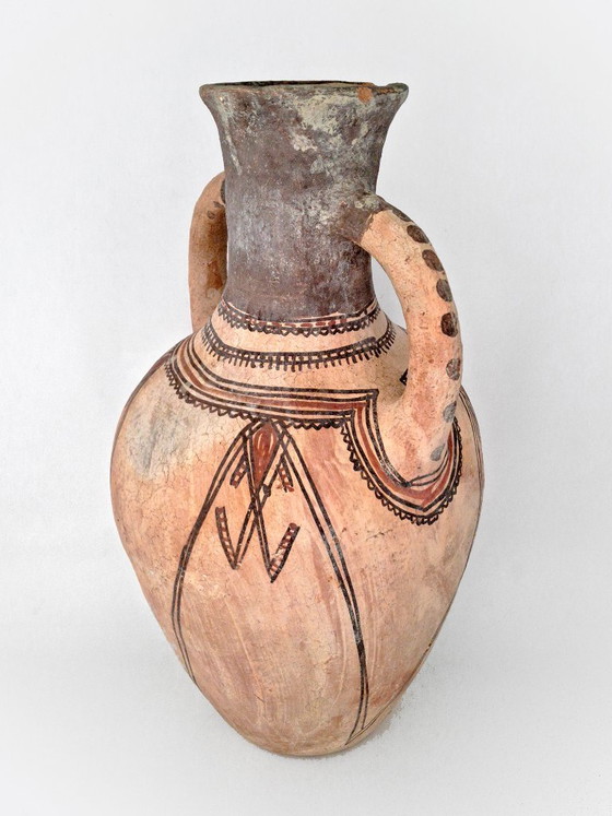 Old Water Jug Amphora Morocco – Vases, Stone (photo 6 of 8)