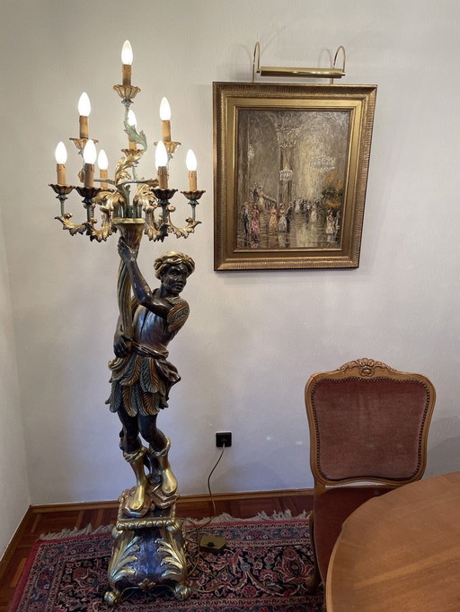Lampadaire vénitien Torchère