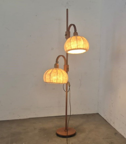 Danish design teak stable lamp