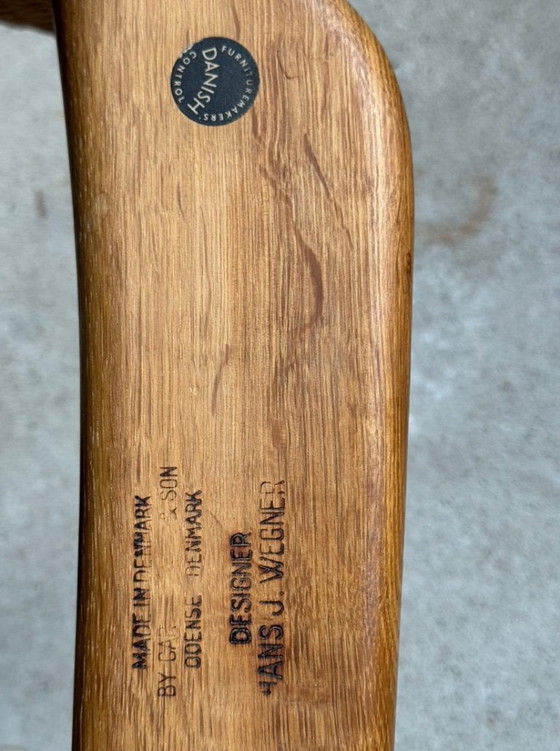 Image 1 of Vroege editie CH25 Hans J Wegner voor Carl Hansen & Son
