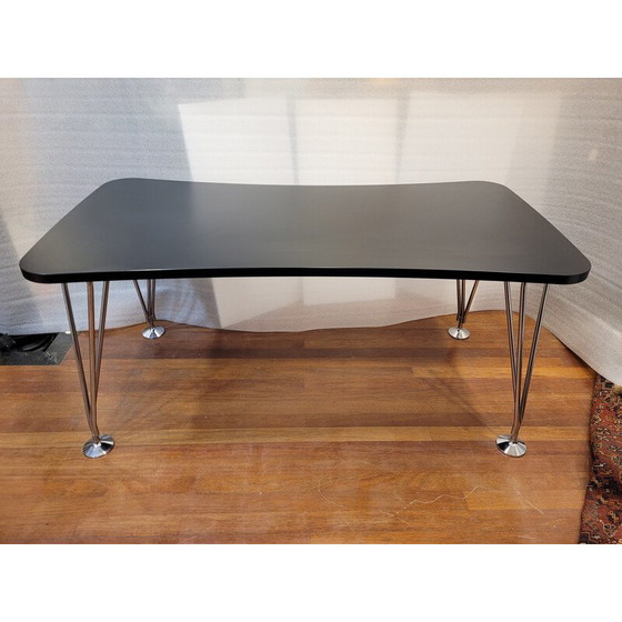 Image 1 of Vintage dinning table by Piet Hein for Fritz Hansen, Denmark 1960s