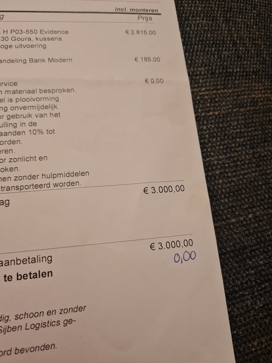 Image 1 of Divano Leolux evidente 2,5 posti