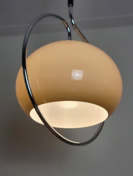 Image 1 of Lampada a sospensione vintage a forma di fungo in stile Space Age di Dijkstra del 1970