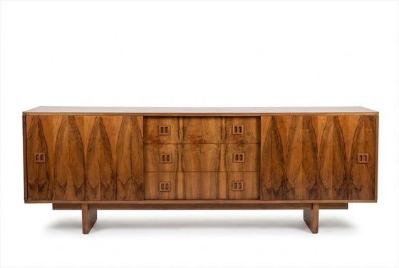 Credenza ungherese Mid-Century Modern, anni '60 – Credenze con vetrina, Legno, Mid Century Modern (photo 4 of 4)