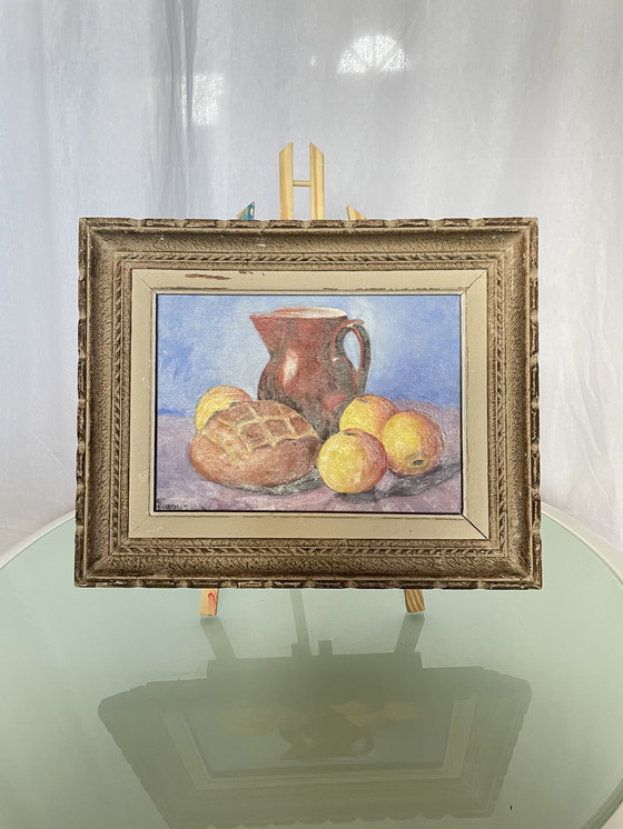 Image 1 of Hedendaags stilleven, gesigneerd (1989) – Montparnasse-lijst, jaren 1940