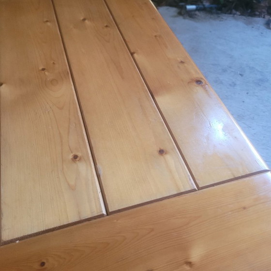 Image 1 of Coffre Sélection bench by Charlotte Perriand for Les Arcs