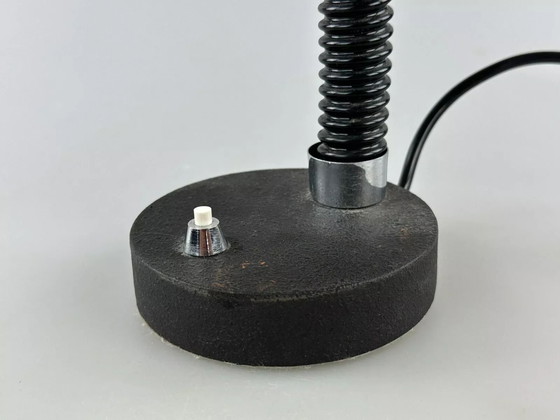 Image 1 of 60s 70s tafellamp Egon Hillebrand bollamp space age metaal ontwerp