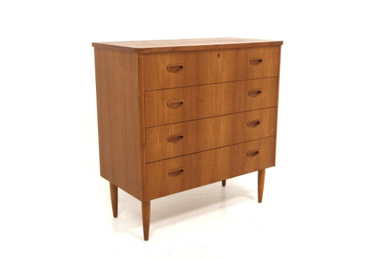 Cassettiera scandinava in teak, Svezia, 1960 – Cassettiere, Legno (photo 2 of 14)