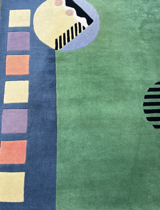 Postmodern Memphis Rug, 1980s – Rugs & carpets, Textile, Wool (photo 2 of 14)