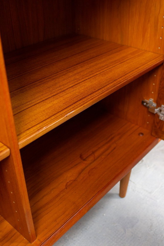 Image 1 of Vintage teak cabinet, highboard, chest of drawers, sideboard, HW Klein Danish
