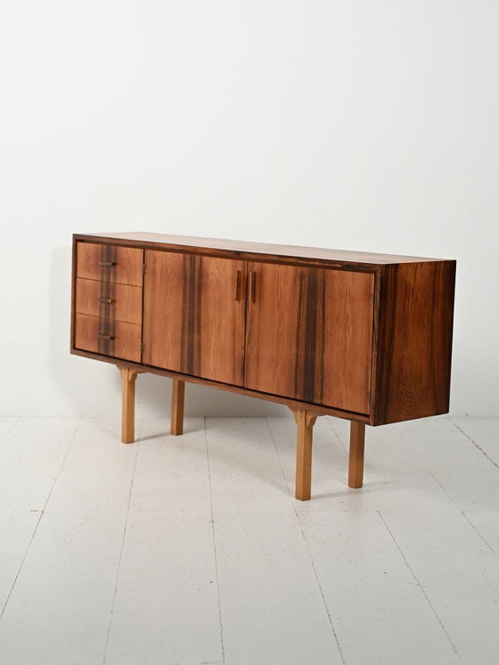Image 1 of Small Scandinavian rosewood sideboard