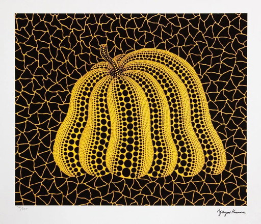 Nach Yayoi Kusama, Kürbis, Lithografie, 1990er Jahre