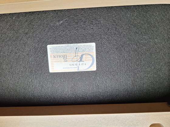 Image 1 of 3 sillas de comedor de cuero Leolux