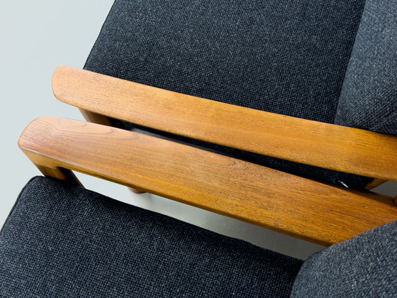 Image 1 of Lounge Chairs In Teak By Sven Ellekaer For Komfort, 1960S, Set Of 2