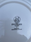 Pontesa Spain 9 dinner plates berries/leaf motif