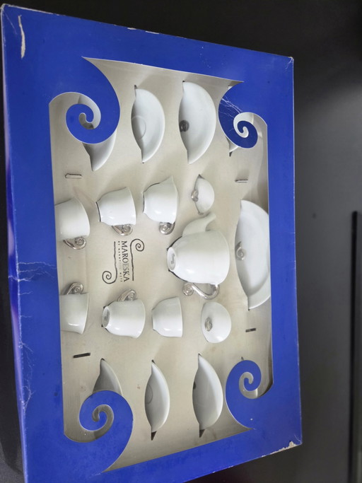 Service à thé pour enfants – Maroeska Metz, servies, Metal, Porcelain