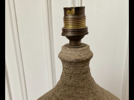 Image 1 of Handcrafted ceramic table lamp – France – circa 1950