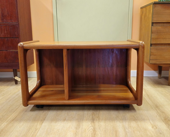 Image 1 of Vintage Dyrlund Teak Deens Audiomeubel / Platenspeler Kastje LP