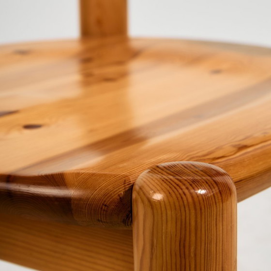 Image 1 of MK10156 Esstischgarnitur aus Kiefernholz von Rainer Daumiller für Hirtshals Savvaerk, 5er-Set