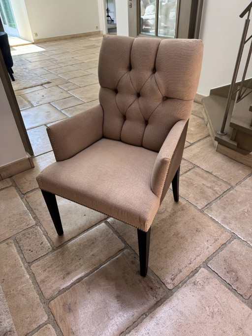 6 dining chairs Van der Voort interiors model Isis