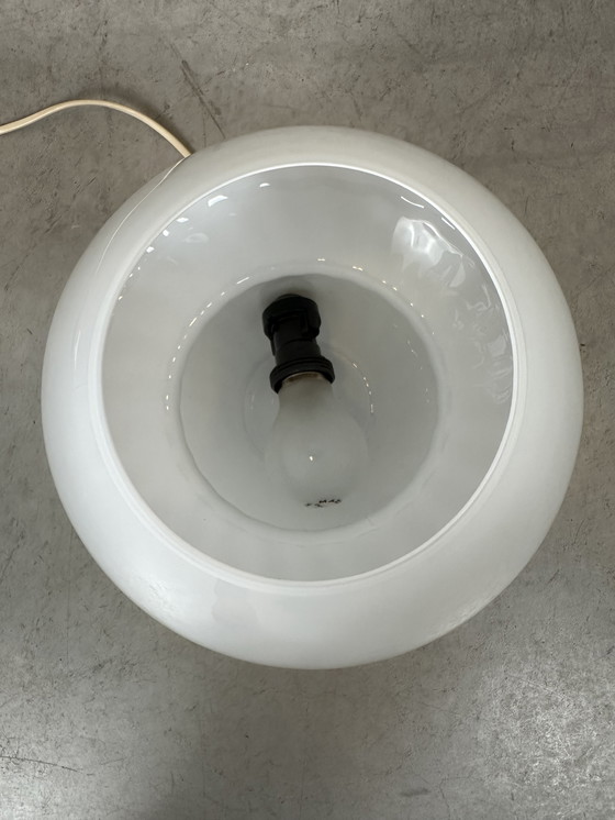 Image 1 of Vintage ‘swirl’ mushroom lamp