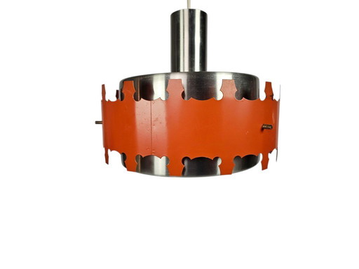 VEB Metalldrücker Halle - pendant lamp - East Germany - former GDR - Space Age - mid-century - 60s